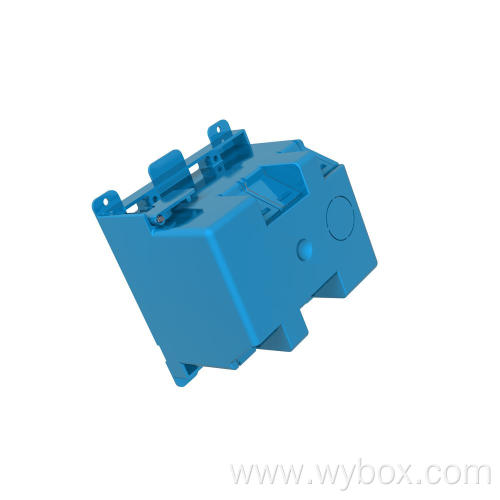 Switch Outlet Box Old Work 2 Gang box Blue 3 shallow electrical box B225R-UPC outlet box extender wall light